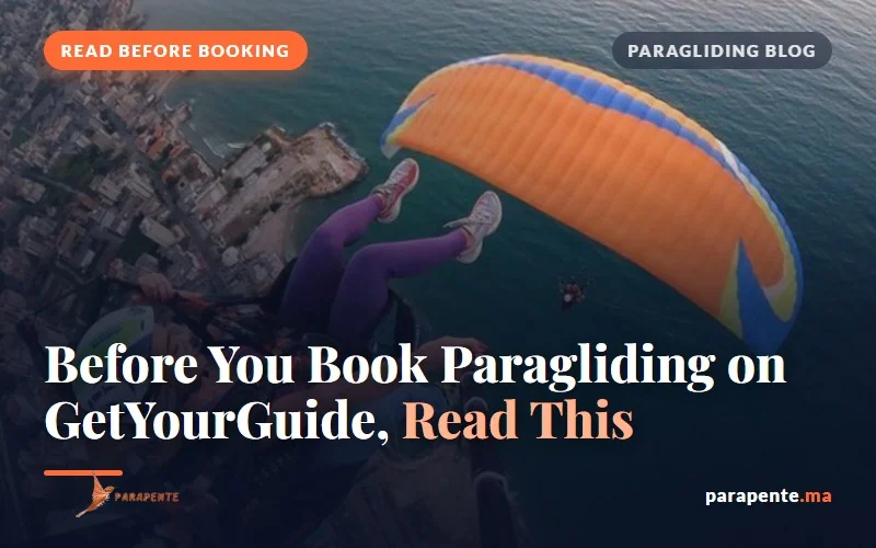 Bevor Sie Paragliding bei GetYourGuide buchen, lesen Sie das