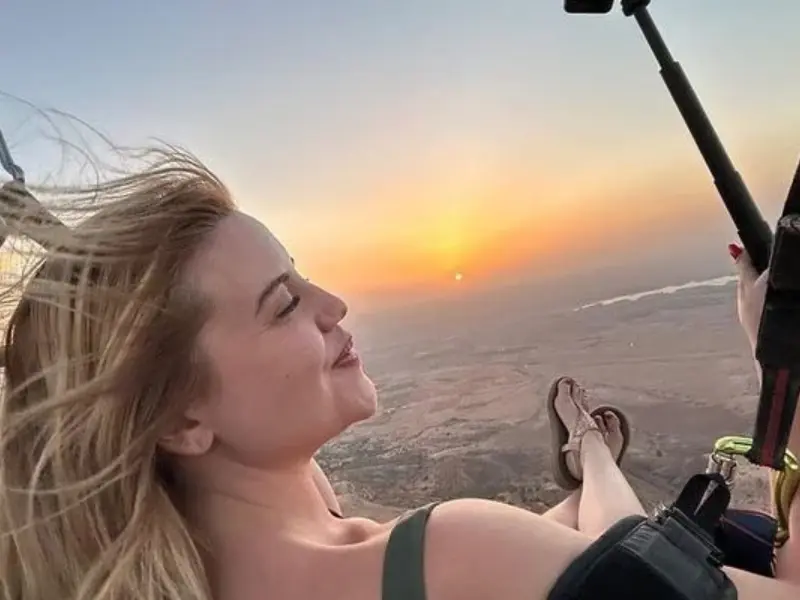 Vuelo 360° de parapente en Marruecos 2