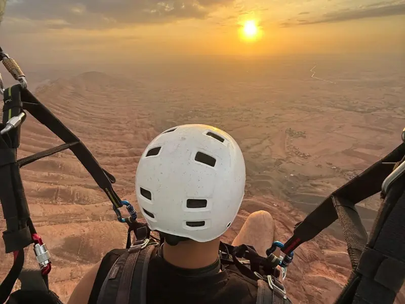 Vuelo Estándar de parapente en Marruecos 2