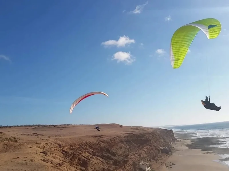 Aglou Beach - Parapente en Marruecos