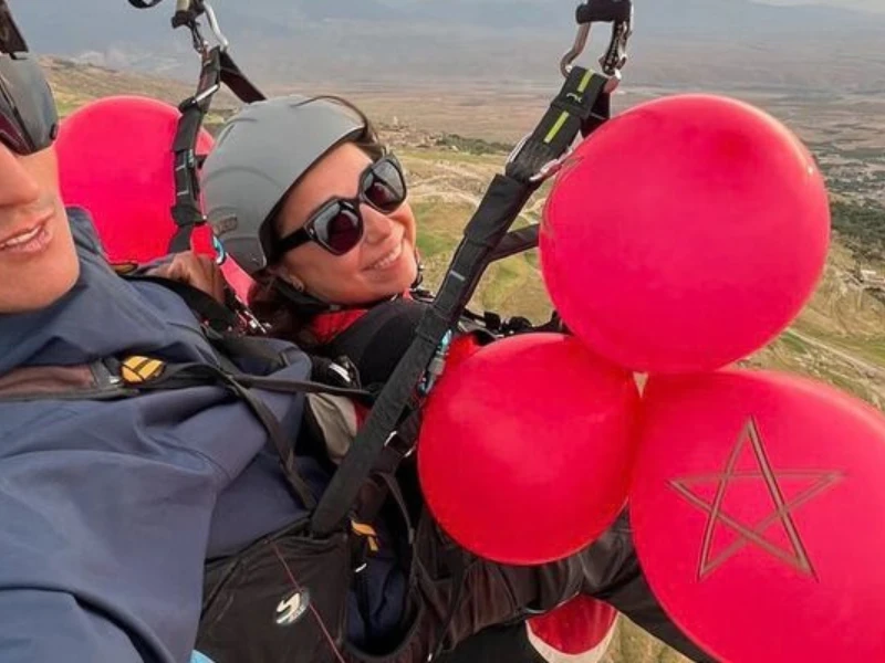 Aguergour - Paragliding in Morocco
